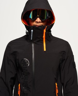 Superdry Base Férfi Kabát Fekete | JIMVD4852